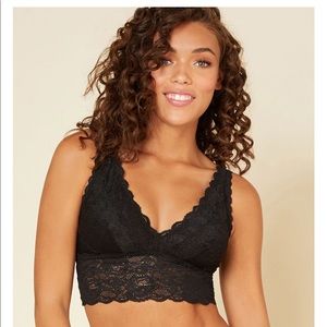 Black lace bralette from Pink